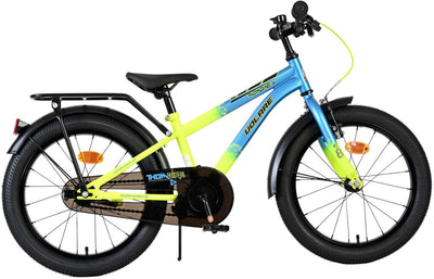 Bicicleta para niños Volare thombike - chicos - 18 pulgadas - azul amarillo