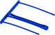 Caja de banqueros con clip para archivos 0089801 plástico azul