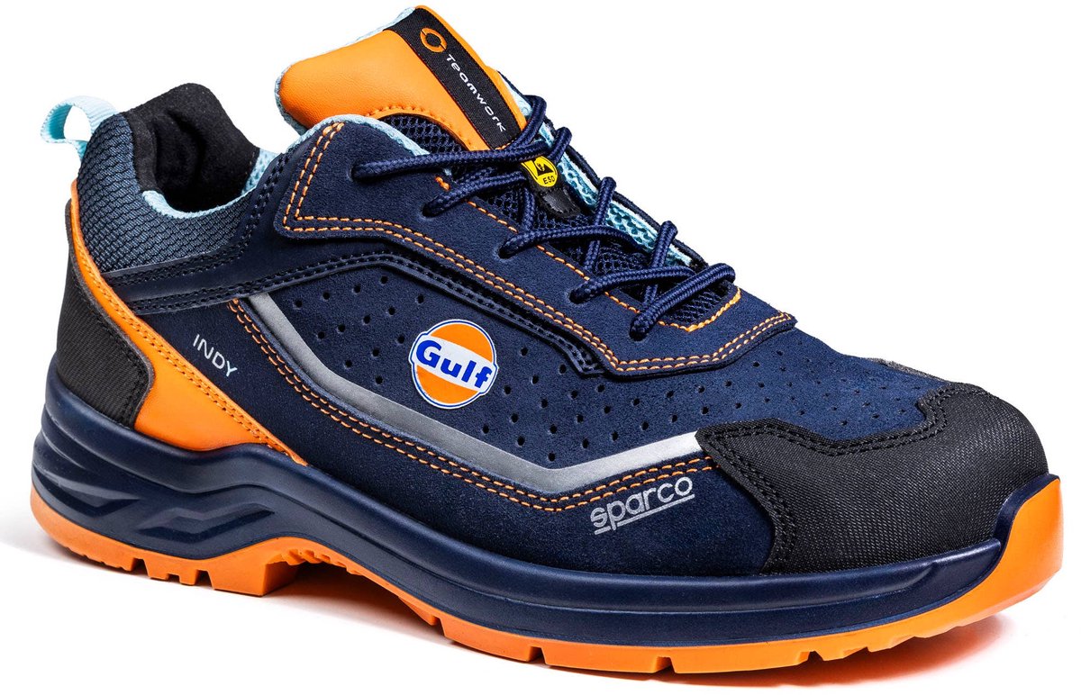 Sparco werkschoenen s1ps - indy meteor - gulf — marineblauw — 44