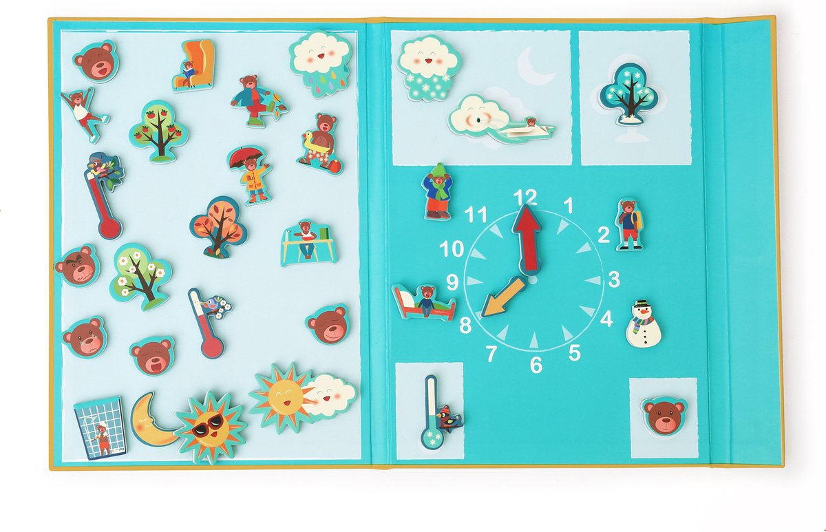 Agenda da grattare - magnetica - 51,5x25,6x1 cm - 4 anni