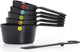 Oxo good grips - utensili da cucina - misurini 6 pezzi neri