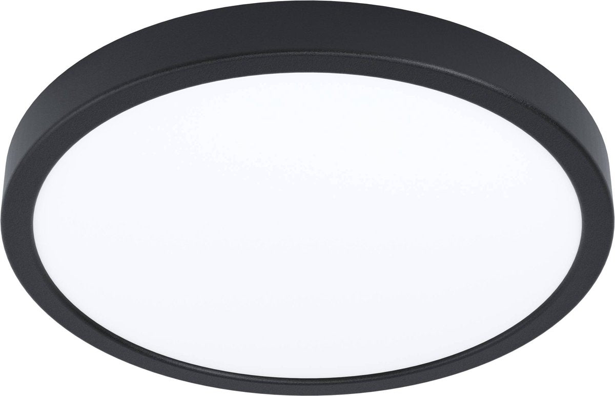 Eglo fueva 5 opbouwlamp - led - ø 28,5 cm - zwart wit - bewegingssensor