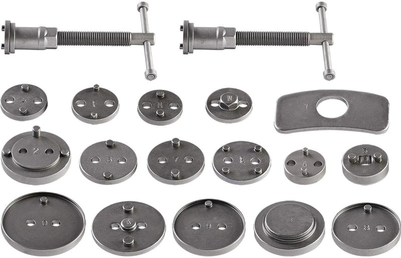 Serie Neo - set separatori pinze freno manuali - 18 pezzi - pratica custodia - adatto a diverse marche di auto