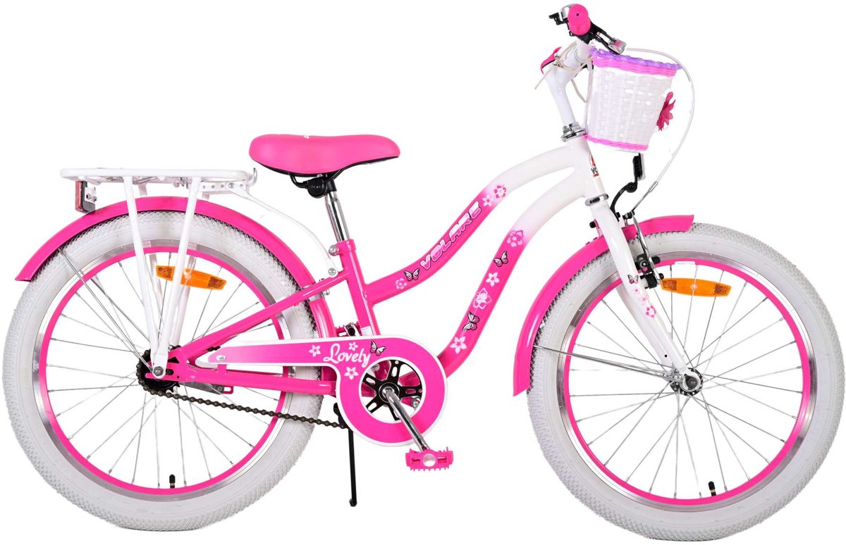 Volare Lovely Children's Bicycle - Girls - 20 pulgadas - Pink