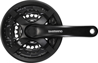 Shimano Crankkel Tourney CG Triple 28-38-48 175 mm ZW. -4 mm