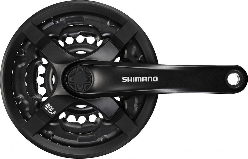 Shimano Crankkel Tourney CG Triple 28-38-48 175 mm ZW. -4 mm