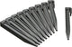 Nature Nature picchetti da terra per giardino 10 pz grigio