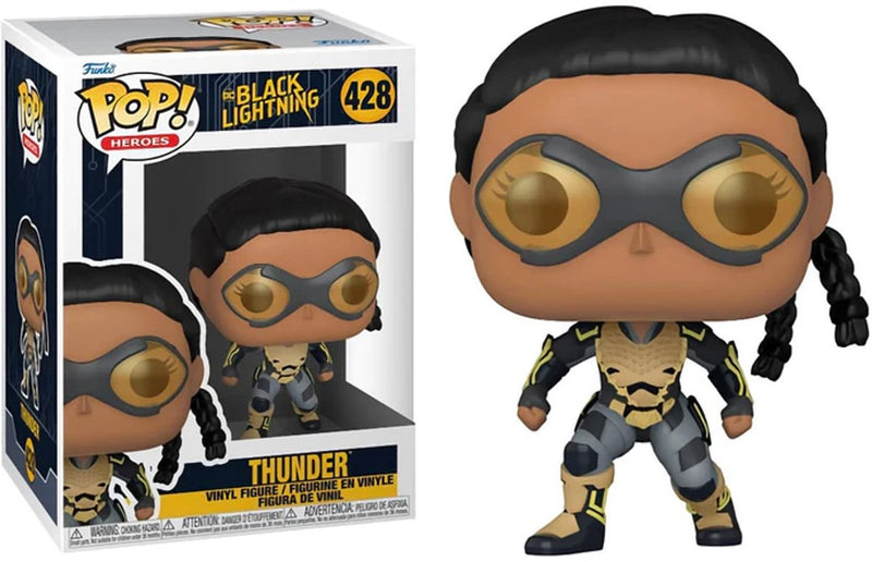 Figura vinilo funko rayo negro trueno 428 pop! estándar unisex