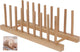 Home styling bordhouder natuurlijk bamboe 34 x 12,5 x 12 cm
