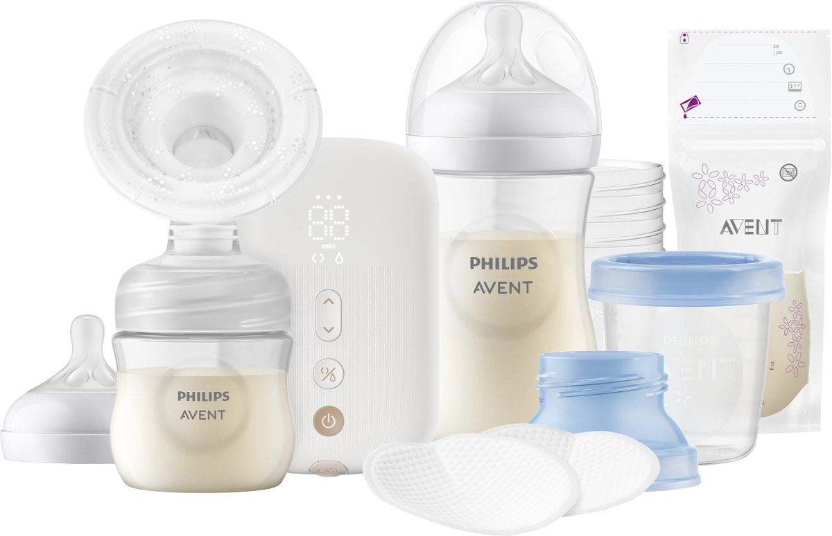 Philips avent enkele oplaadbare elektrische borstkolf set - cadeauset - borstkolven - draagbaar - scd330 31