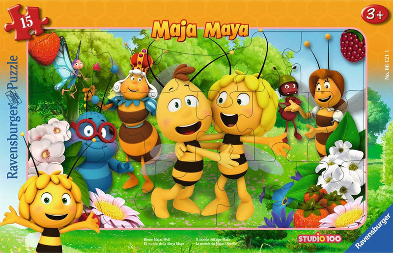 Ravensburger puzzle maya l'ape 15 pezzi giocattoli educativi.