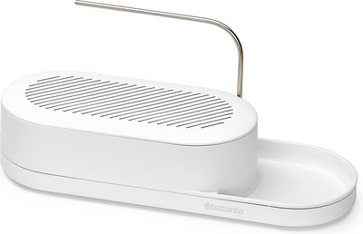 Brabantia sinkstyle gootsteen organizer - met vaatdoekhouder - mineral fresh white
