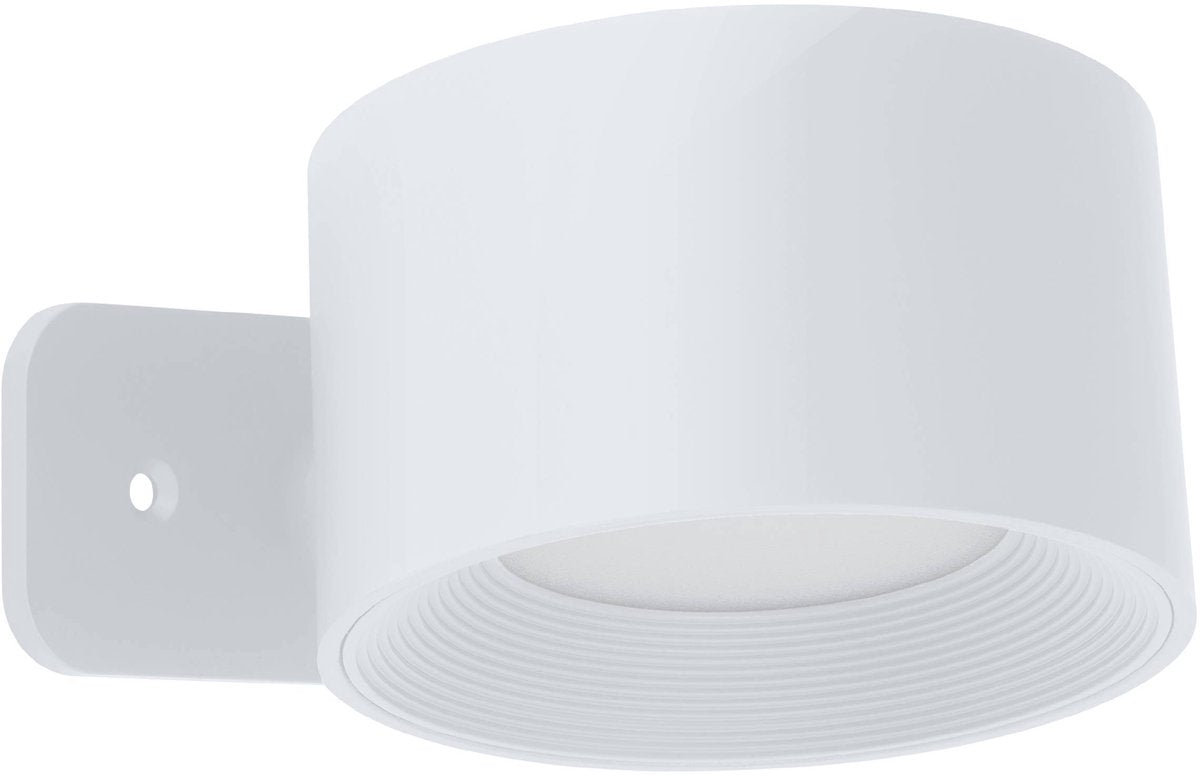 Eglo muraglie wandlamp - oplaadbaar (tot 24 uur licht) - draadloos - ø 7.5 cm - wit - instelbaar wit licht - dimbaar