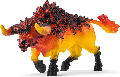 Schleich Eldrador creature - toro di fuoco - figura da gioco - giocattoli per bambini e bambine - da 7 a 12 anni - 42493