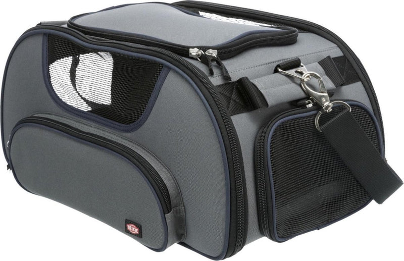Trixie dog bolso plano bolso alas de gris azul