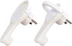 Conector acodado Scanpart - con gancho - con toma de tierra - plano - 10 16 a