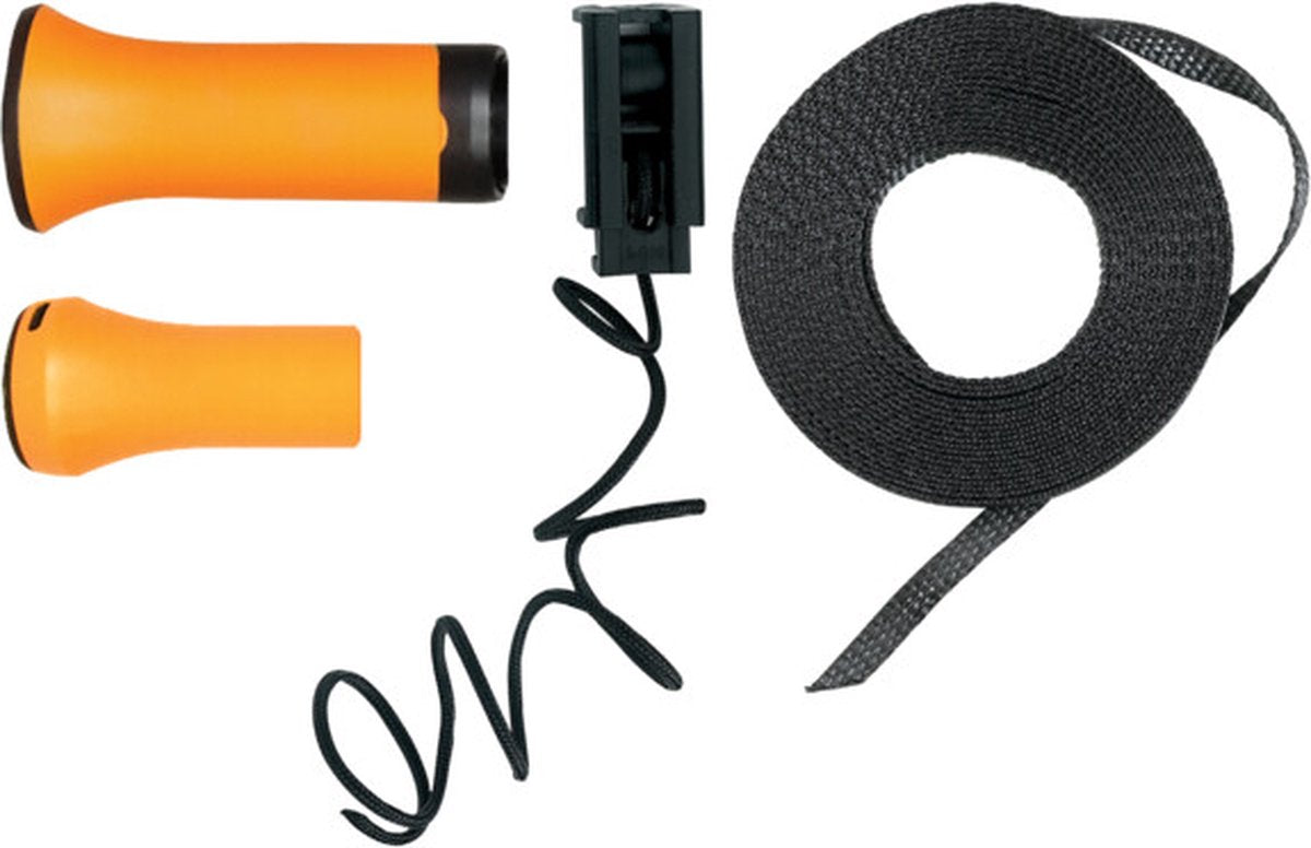 Serie Fiskars - juego de piezas - upx86 - mango y cordón - negro naranja