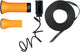 Serie Fiskars - juego de piezas - upx86 - mango y cordón - negro naranja