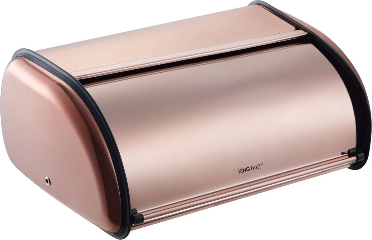 Kinghoff 1840 - panera - metal oro rosa - 36 x 24 x 15 cm