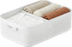 Rotho wop kledingkast oraganizer - box l - wit