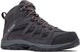 Columbia crestwood mid waterproof men's hiking boots - gray