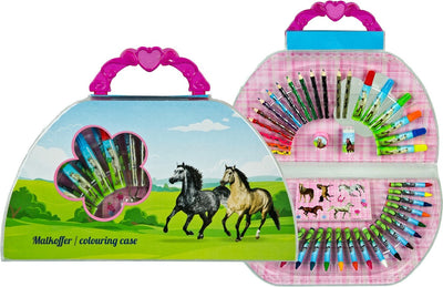 Caballos de maleta de color encubierto, 51dlg.