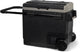 Nevera eléctrica con ruedas y compresor de rodillos de doble zona Steamy-e - doble zona - 58 litros - 12v y 230v - para coche y camping - negra