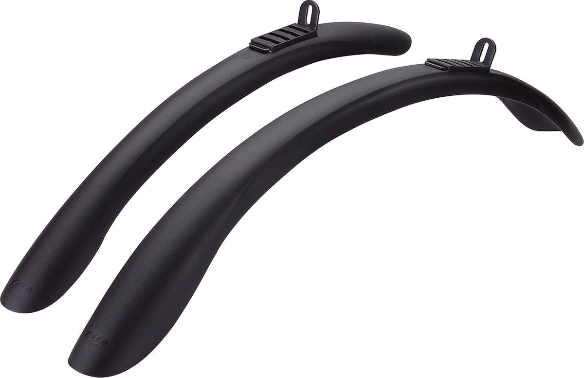 Set parafanghi Bbb ciclismo Rainwarriors - parafango anteriore, parafango posteriore 28 pollici - adatto per biciclette elettriche - bfd-01