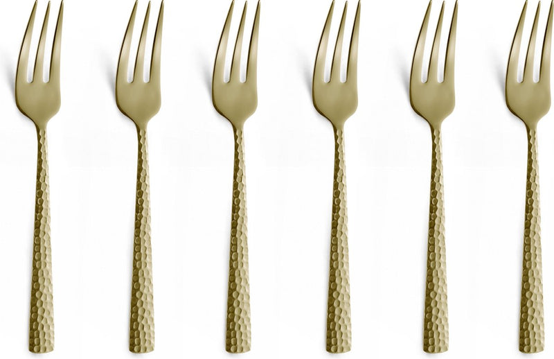 Amefa felicity champagne - 6 forchette dolce - forchette dolce