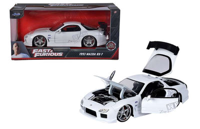 Jada giocattoli jada fast furious 1993 mazda rx-7 1:24