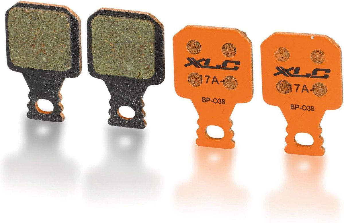 Xlc bp-o38 remblokjes - magura mt5 mt7 - set a 2 stuks - oranje