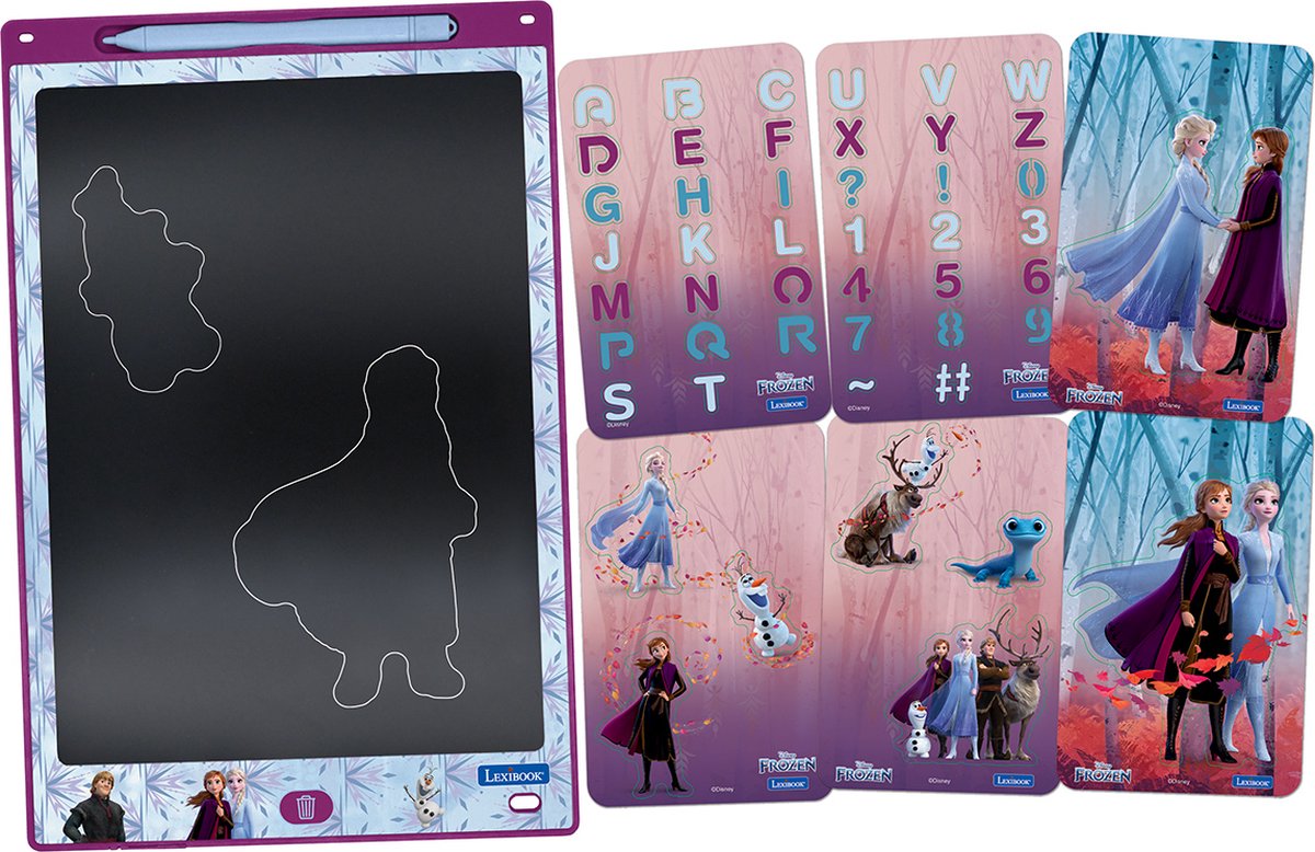 Disney frozen frozen e-ink tablet with templates