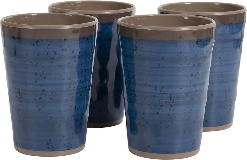 Bo-camp - tazza - aureola - blu - 4 pezzi