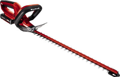 Einhell battery hedge trimmer GC-CH 1846 li kit - power x-change - 18 v li-ion - cutting length: 46 cm - tine spacing: 15 mm - ergonomic handle - incl. 2.0 ah battery and charger