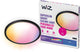 Plafoniera Wiz super slim - diametro 43 cm - luce colorata e bianca - illuminazione LED smart - LED integrato - 22w - nera - wi-fi