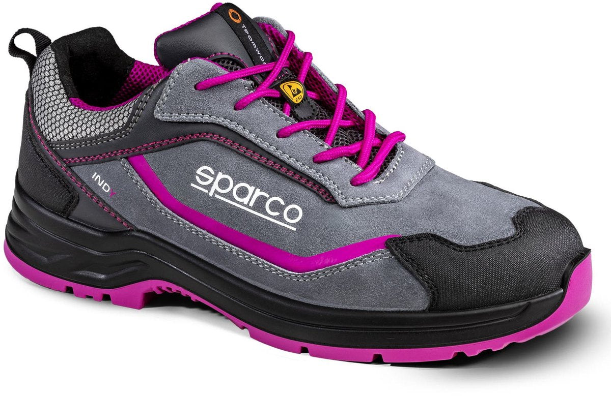 Sparco werkschoenen s3s - indy danica - grijs roze — grey — 36