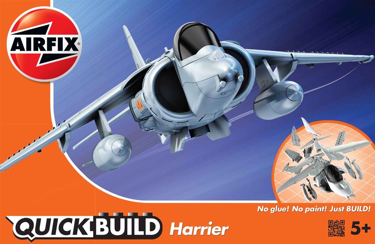 Airfix quick build harrier model kit