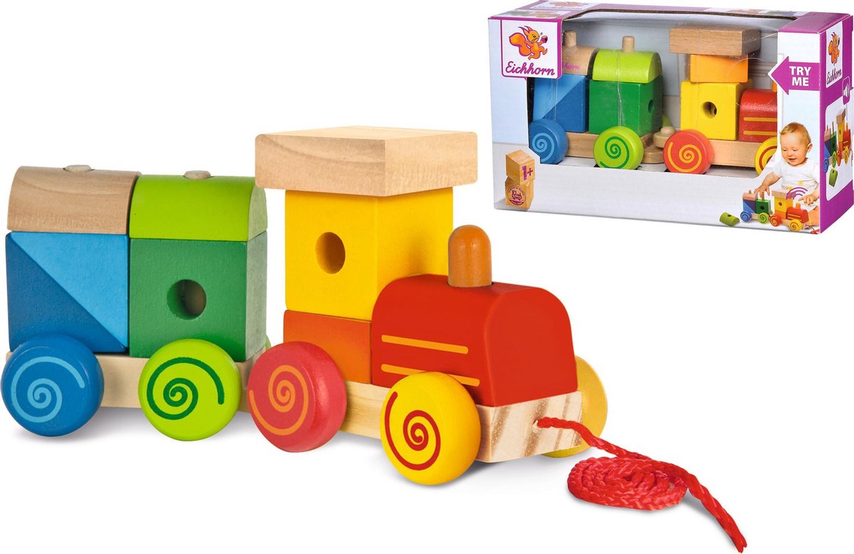 Eichhorn Wooden Train 11dlg.