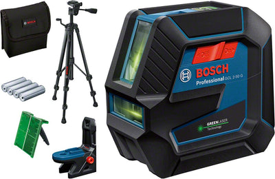 Láser combinado profesional Bosch blue gcl 2-50 g | incluido trípode de construcción bt 150 - 0601066m01