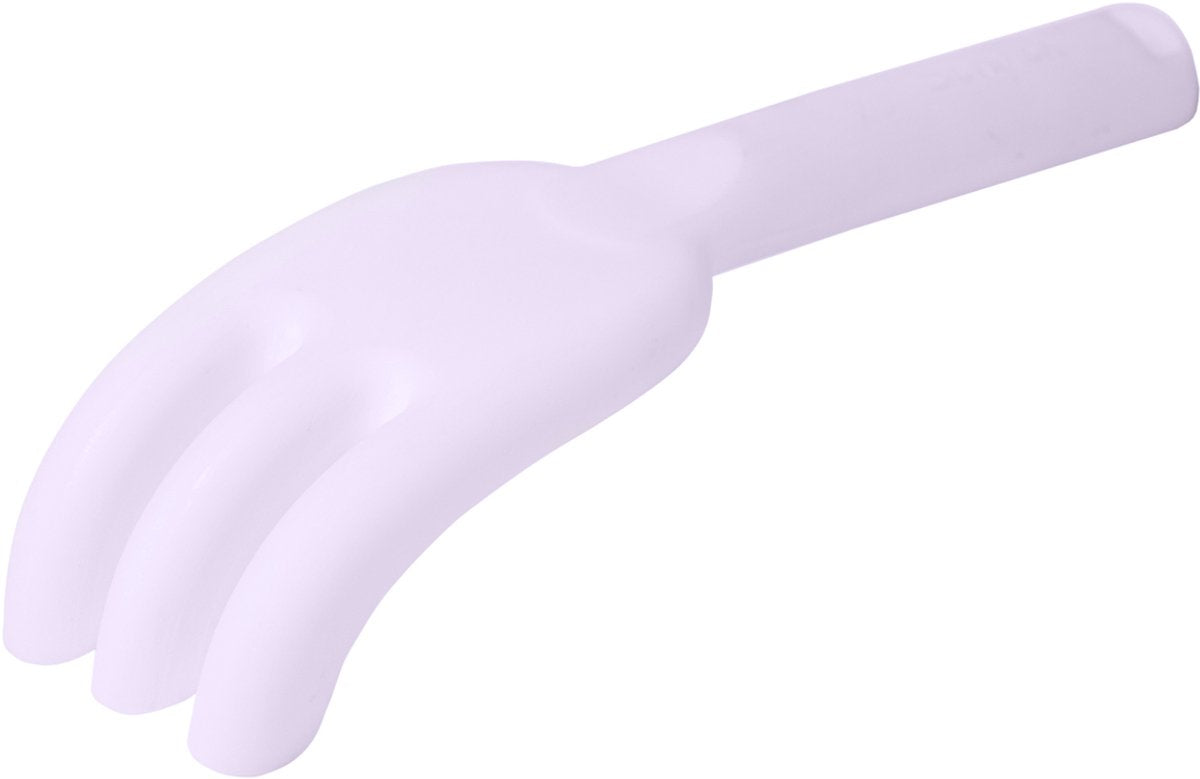 Rastrillo scrunch - violeta - plegable - reciclable