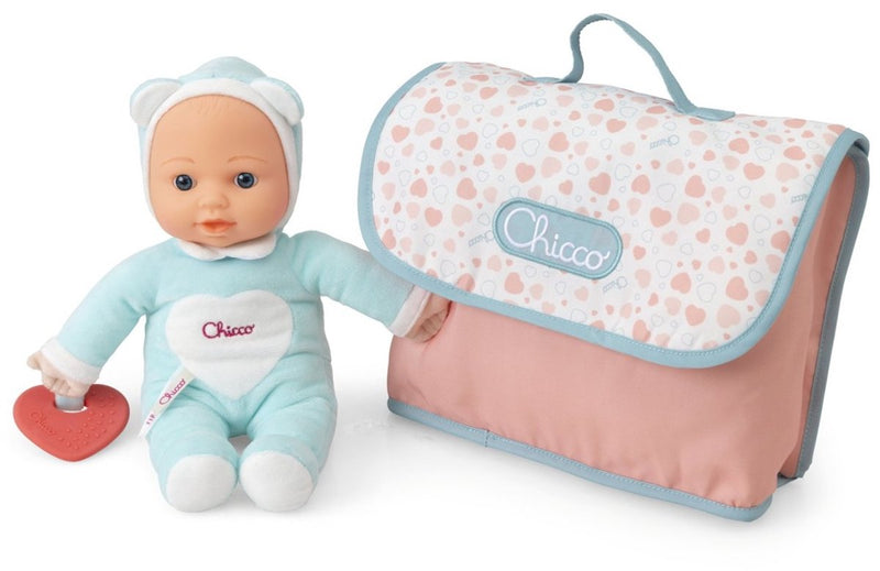 Chicco la mia prima bambola (set) borsa per pannolini + bambola (12m+)