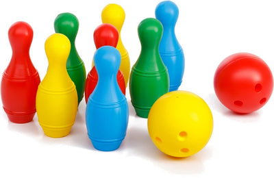 Paradiso Toys Kegel Juego de 10 piezas 31 cm Multicolor