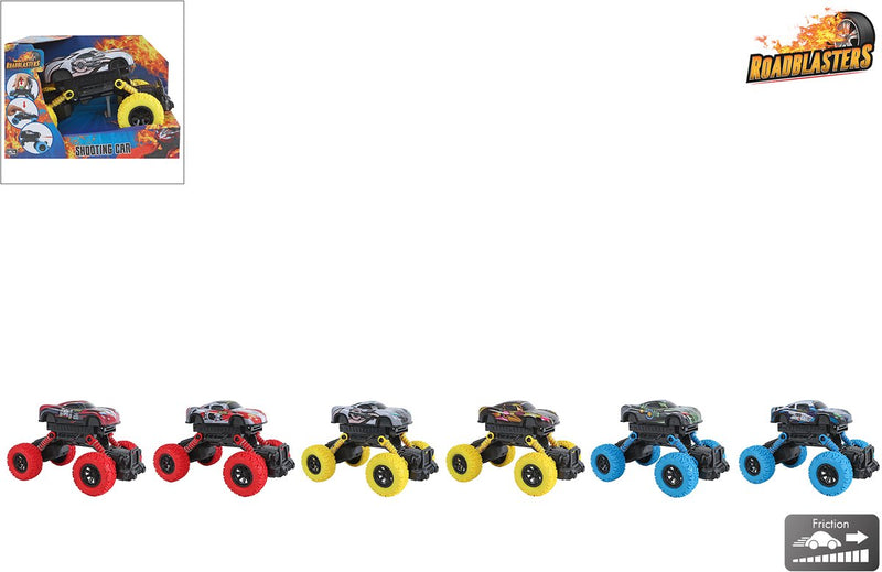 Función de disparo de camión de ruedas grandes de Roadblasters