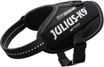 Julius K9 IDC Power-Harnas Tuig For Labels Black