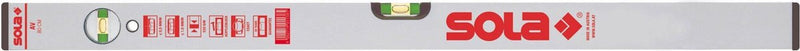Sola livella alu block av100, 100 cm 2 fiale 0,50 mm m argento - 01111301 - 01111301