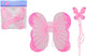 Johntoy Butterfly Wings con bacchetta magica