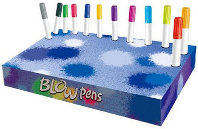 Blow pen set with space pump