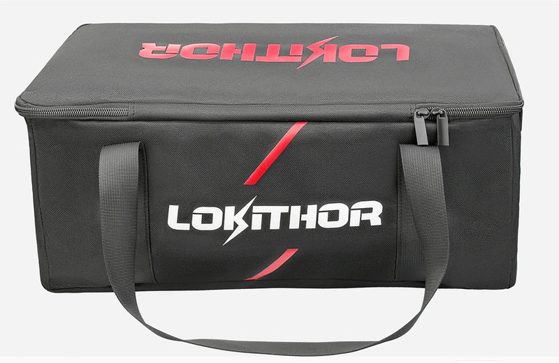 Borsa portaoggetti Lokithor aw401 avviatore di emergenza - scomparti nella borsa - maniglia tracolla - durevole resistente all'usura - morbida fodera interna