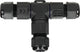 Orno waterdichte kabelverbinder 3-aderig - t splitter - snelkoppeling - ip68 connector (lasdoos kabeldoos kabelmof)
