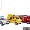 Vehículos de servicio de emergencia de 2 reproduces Bélgica